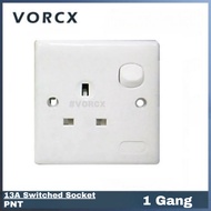 SJP 1 Gang 13A Switched Socket Switch Cover Socket