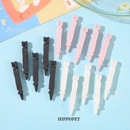 10Pcs Pet Hair Clips High-End Japanese Version 3.8/3.0 Frog Clip diy Hair Clip Anti-slip Can't Fall 