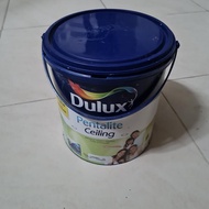 KALENG EMBER BEKAS CAT DULUX PENTALITE CEILING 5 KG