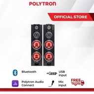 Polytron Speaker Aktif Bluetooth Usb Mic PAS 8FF22 Light Super Bass