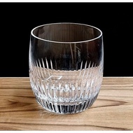 Daum Nancy Made in France Vintage Hand Cut Crystal Tumbler