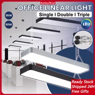 Office Pendant Light 4FT LED T8 Linear Light Casing Kalimantang Tube Fitting Ceiling Wall Lighting