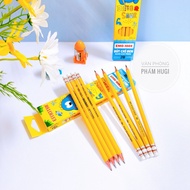 Box of 12 Black Pencils with Nib 2B Gstar EMO-1009 – Good Quality, Smooth Writing, for Students