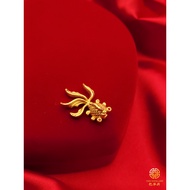 金鱼吊饰999黄金 Pendant Goldfish Gold 999 Loket Ikan Mas Emas 999 YHH