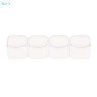 JRMO 4Grids Pill Case Transparent Weekly Medicine Storage Tablet Pill Box Jewelry Storage Cases Organizer Box HOT