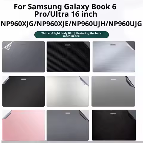 Notebook shell protective film for Samsung Galaxy Book 6 Pro/Ultra 16inch Anti-scratch Laptop Body t