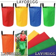 LAYOR1GG Family Sack Racing Games Yard Toy Portable School Activity Balance Training Toy