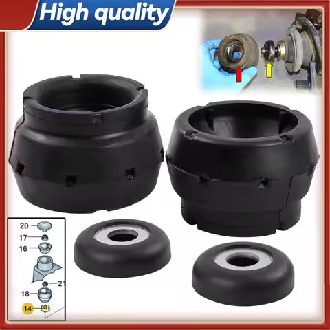 Auto Top Strut Mounts & Bearings Kit OE# 1J0412331C 1J0412249 For Skoda Octavia Fabia VW Golf Polo B