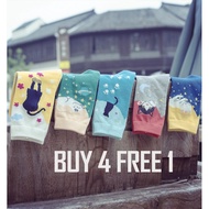 Japanese socks cute design