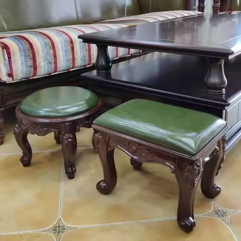 Nodic Short Sofa Stools Coffee Table Ottomans Household Adult Fashion Creative Living Room Shoe Chan