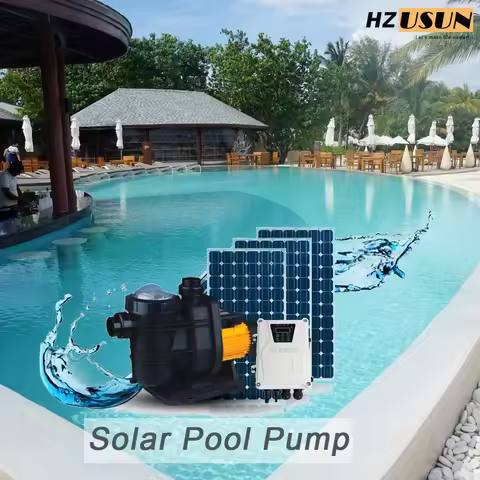 DIY 900W Brushless Solar Panel Kits Run Swimming Pool Pump Cost Best DC Motor Solar Powered Off Grid