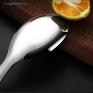 Auspiciousrui Chinese Stainless Steel Spoon Creative Pot Spoon Soup Bun Home Kitchen Essential 316 Stainless Steel Children's Spoon Snd Fork