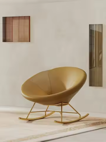Balcony Rocking Chair Modern Light Luxury Home Leisure Recliner Leisure Chair Egg Chair