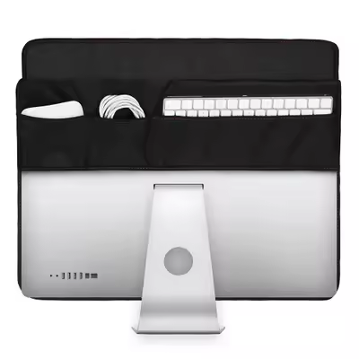 For Apple IMAC 21 "/27" monitor dust jacket monitor storage bag electrical management