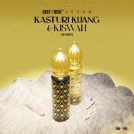 ATTAR PERFUME KEEF & NISH KASTURI KIJANG KISWAH 8ML+8ML