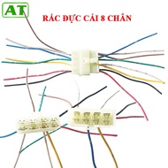 8-Pin Male-Female Car Electrical Connector – Large 8-Pin Male-Female Connector Jack