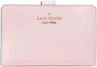 Kate Spade Madison Saffiano Leather Medium Compact Bifold Wallet (Conch Pink)