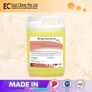 Quaternary Disinfectant Cleaner (5L) by East Chem |  Liquid Surface Disinfectant | NEA Recognized | 