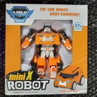 Robot Tobot Mini X dan Y Bisa Berubah Jadi Mobil Mini Robot X Orange