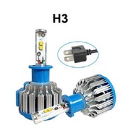 AUTO STYLE หลอดไฟหน้ารถยนต์ LED T1 จำนวน1หลอด 12V & 24V Turbo chip cree มีขั้ว H1 H3 H4 H7 H11 9005