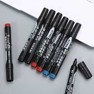 Oily Marker Pen Black Big Head Pen Red Packaging Pen Blue Marker Pen Stationery Marker Pen