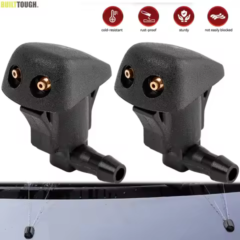 Xukey 2Pcs/Set Front Windshield Water Washer Jet Nozzle Sprayer For Mazda 3 6 5 MK2 2006 2007 2008 2