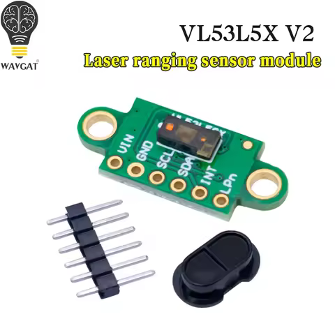VL53L5X V2 TOF Wide-Field Time Of Flight Multi-Region Laser Ranging Sensor Module VL53L5CX