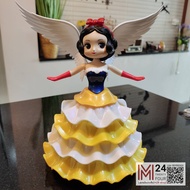 (1 ตัว) หุ่นเต้นเจ้าหญิง สโนไวท์มีปีก เจ้าหญิง สโนไวท์ นางฟ้า หุ่นเต้น ตุ๊กตาเต้นได้ ตุ๊กตา ของเล่น โมเดล 3D princess snow white dance hero m24