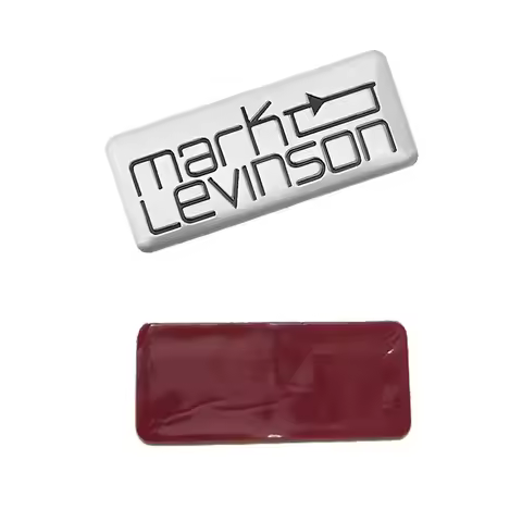 Car Styling Mark Levinson Logo Emblem 3D Aluminum Speaker Audio Decorate Sticker Decals For Lexus UX