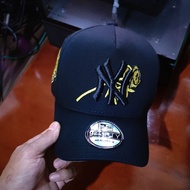 Ny rose black gold Word series A-Frame 9forty adjustable Hat