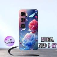 HP (GC16) Rubber Softcase Latest NUBIA NEO 5 GThp | Floral Case | NUBIA NEO 5 GT Case NUBIA NEO 5 GT