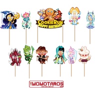 Run Kingdom Cookie Topper set