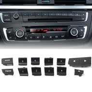 Car Front Dashboard Radio CD Player Digit Button Switch Buttons Cover Trim Fit For BMW M3 M4 F20 F21