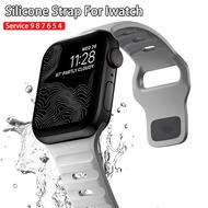 Spigen Sport Strap Silicone Bracelet Wristaband compatible for Apple Watch Ultra 2 49mm 45mm 41mm 44mm 40mm iWatch Series 9 8 7 6 5 4 SE 3 2