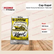 Pure salt Cap Kapal 500 grams table salt garem dining table