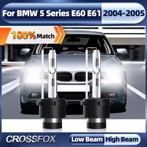 2PCS D2S 6000K HID Bulb CBI HID Xenon Headlight Bulb D2 Auto Headlamp Turbo Car Light For BMW 5 Seri