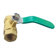 1/4" BSP Female Thread I-Port Two Way Brass Ball Valve Connector Adapter For Water Oil Air Gas for 1
