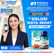 SMART VISION Suplemen Mata Minus Plus & Silinder Terbaik - S-Vision
