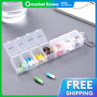 OMT | Weekly Portable Pill Case Day-Of-The-Week Compartmented Organizer Odm-Pillbox4