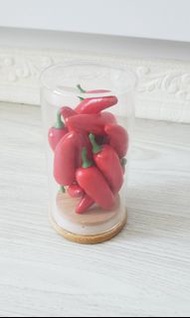 塑膠辣椒仔擺設， 裝飾物