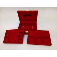 กล่องเครื่องประดับ3 ชั้นใหญ่ขนาด 21x29x10cm