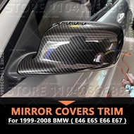 For 1999-2008 BMW E65 E66 E67 E46 Coupe E46 Cabrio 1Pair Car Rearview Mirror Covers Trim Caps 511670