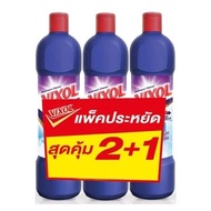 น้ำยาทำความสะอาดห้องน้ำ VIXOL 900ml แพ็ค3 ม่วง . LIQUID CLEANING BATHROOM VIXOL 900ml 3 PCS PURPLE