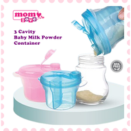 3 Cavity Milk Powder Container / Baby Portable Milk Powder Container / Baby Food Storage Box / Bekas