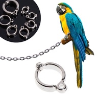 Chains for Parrots, Parrots,... Stainless steel 40cm long with anti-twisting at both ends (4mm to 15