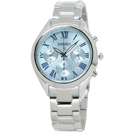 Seiko Quartz Lukia Chronograph Ladies Watch SRWZ05P1 SRWZ05 SRWZ05P