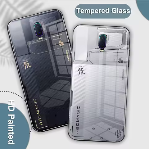 9H Glass Case For OPPO R17 Pro Cases Hard Tempered Glass Phone Back Cover For OPPO R15 Pro Shell For
