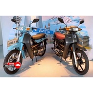 Aveta DY115 SE SPECIAL EDITION (2025) 4-Stroke Moped NEW MODEL READY STOCK Loan Available