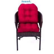 FEMORT Swing Chair Mat, Cotton Solid Color Chair Cushion Seat Pad, Soft Reclining Chair 2 Seater Thickened Rocking Chair Seat Mat Balcony