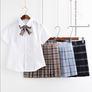 Japanese White Shirt Women Korean Version Class Uniform School Uniform Female Student School Uniform